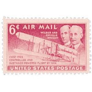  #C45   1949 6c Wright Brothers Postage Stamps Plate Block 