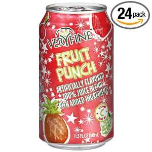 SunnyD Veryfine, Fruit Punch, 11.5 Ounce Cans (Pack of 24)  