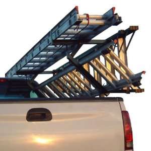 Rack Side Mount 3 Ladder RackBlack Powder CoatGMCCanyon2004 to 