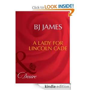 Lady for Lincoln Cade: BJ James:  Kindle Store