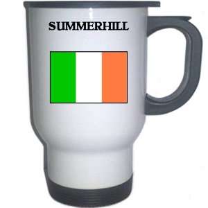  Ireland   SUMMERHILL White Stainless Steel Mug 