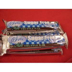 Sugar Free Chocolate Bar, Mint Flavor: Grocery & Gourmet Food