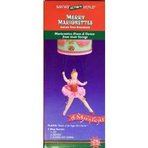  Merry Marionettes Action Tree Ornament   Ballerina 