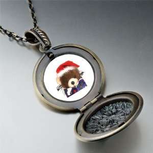  Teddy Bear Present Pendant Necklace: Pugster: Jewelry