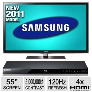  Samsung UN55D6000 55 Class LED HDTV Bundle: Electronics