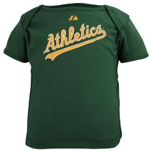 Oakland Athletic Apparel : Majestic Oakland Athletics Newborn Wordmark 