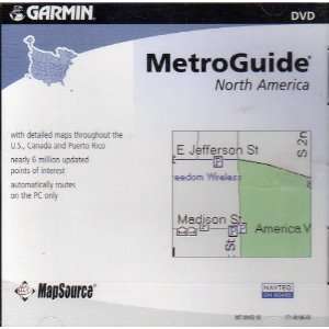 Garmin Metro Guide North America: Electronics