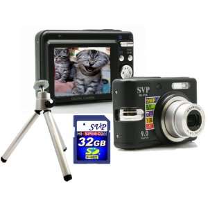   Smile Detection Digital Camera (Free 32GB SDHC Memory Card, a Sturdy