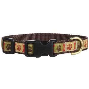  Up Country Pawprints Collar   Large: Pet Supplies