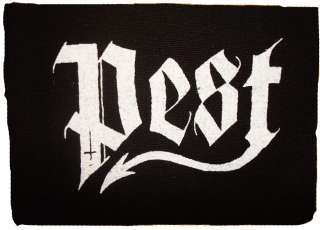 PEST PATCH dark funeral marduk mayhem immortal burzum  