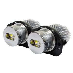    08 BMW E90 4DR 6W SMD Angel Eye Halo Bulbs with Canbus   7000K White