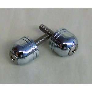 NCY Chrome Stubby Scooter Bar Ends 08001024:  Sports 