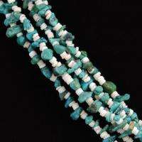 Native American Navajo 5str TURQUOISE Heishi Necklace  