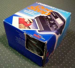 Polaroid One Step Camera w/Flash Instant uses 600 074100147538  