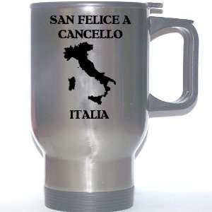   Italia)   SAN FELICE A CANCELLO Stainless Steel Mug 