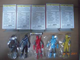 Power Rangers Sentai Ninja Storm Hurricane Ranger Figure Set of 5 Pcs 