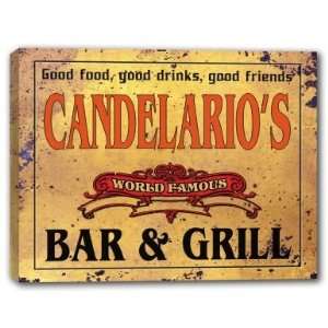  CANDELARIOS Family Name World Famous Bar & Grill 