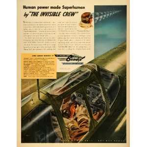  1943 Ad Bendix Aviation Corp Stromberg Aircraft Carburetors 