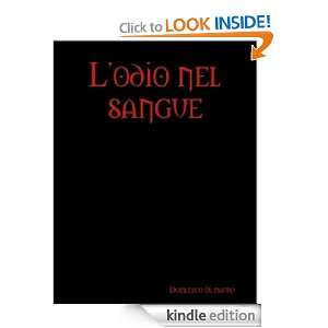 odio nel sangue (Italian Edition) domenico di mauro  