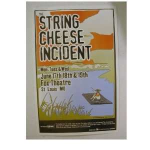  The String Cheese Incident Handbill Poster St Louis Mo 