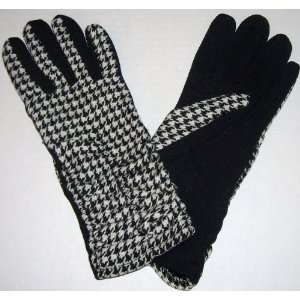   Houndstooth Fashion Stretch Top Comfort Gloves: Sports & Outdoors