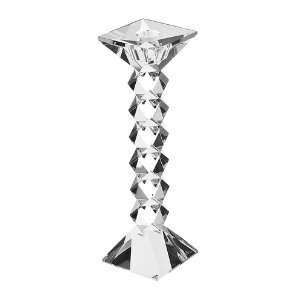  Oleg Cassini Crystal Twist Candlestick 112941: Home 