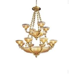 Metropolitan N9029 Vintage 24 Light Chandeliers in French Gold:  