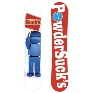  StepChild Powder Sucks Reverse Camber Powder Snowboard 