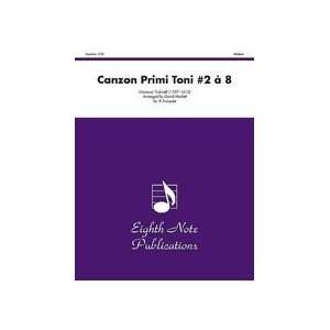  Alfred 81 TE23106 Canzon Primi Toni No. 2 8: Musical 