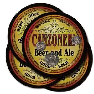  Canzoneri Beer and Ale Coaster Set: Kitchen & Dining