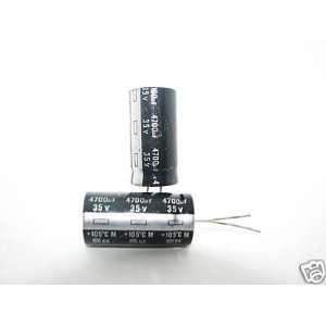  Capacitor 4700uf 35V Electrolityc 10 pc FL, USA 