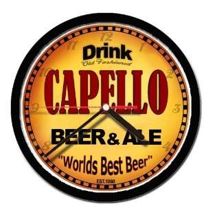  CAPELLO beer and ale cerveza wall clock: Everything Else