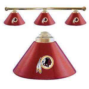 Washington Redskins NFL 3 Shade Billiard Lamp  Sports 