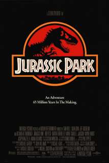 Movie Poster   Jurassic Park, Stephen Spielberg, 12 x 8  