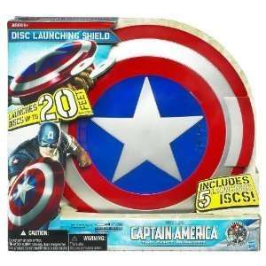  Marvel Captain America Disc Launching Shield Toys & Games