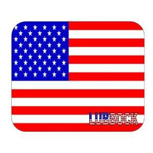  US Flag   Lubbock, Texas (TX) Mouse Pad: Everything Else