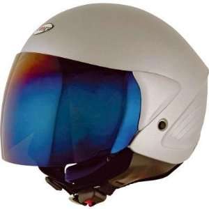   Suomy Jet Light Helmet , Color Silver, Size Md KSLG22 MD Automotive