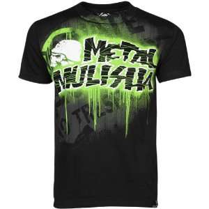  Metal Mulisha Stomping Ground T shirt   Black: Sports 