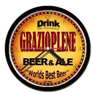  GRAZIOPLENE beer and ale cerveza wall clock: Everything 