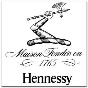  Hennessy Cognac Label Car Bumper Sticker Decal 4x4 