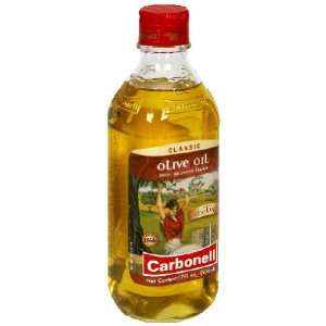 Carbonell, Oil Olive Pure Glss, 17 Ounce (6 Pack):  Grocery 