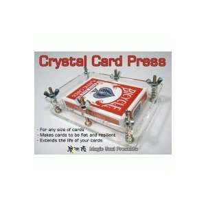  Crystal Card Press by Hondo: Toys & Games