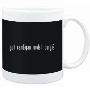    Mug Black  Got Cardigan Welsh Corgi?  Dogs