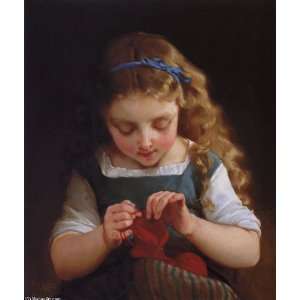     Emile Munier   24 x 28 inches   A Careful Stitch: Home & Kitchen