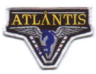 Stargate Atlantis Logo 4 Uniform Patch  FREE S&H (SGPA 375)  