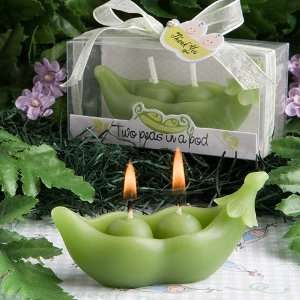  Two Peas in a Pod Candle Favors: Health & Personal Care