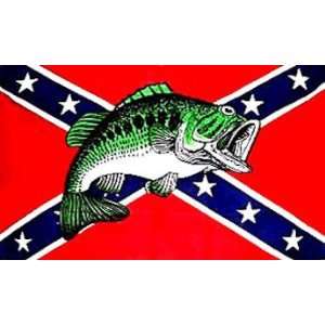 CONFEDERATE FLAG REBEL FISH:  Sports & Outdoors