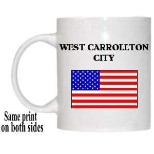  US Flag   West Carrollton City, Ohio (OH) Mug Everything 