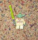 Lego Minifig Star Wars Yoda with Lightsaber  