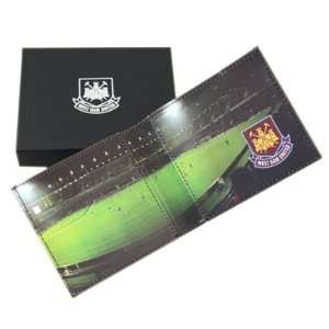 West Ham Utd F.C. Leather Wallet Panoramic  Sports 